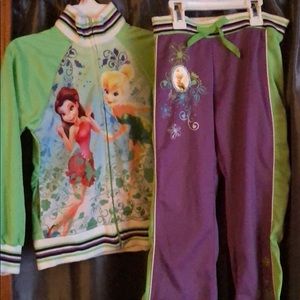 Girls Disney Fairies Track Suit